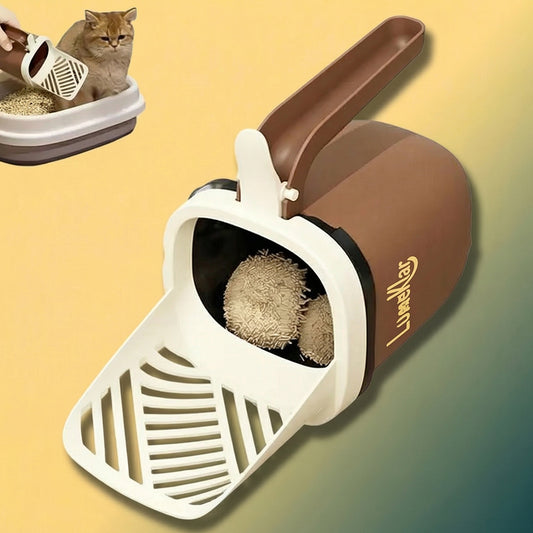 Kelvaro SilkGlide™ | Selbstreinigende Ein-Klick-Slicker-Bürste für Katzen & Hunde